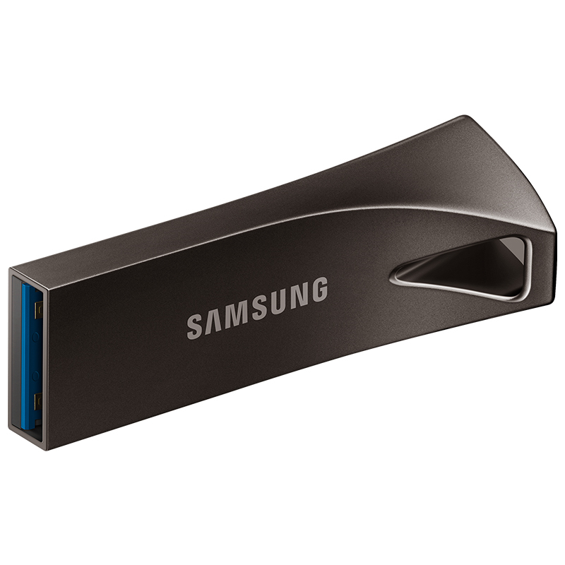 三星 Samsung U盘 Muf 128be4 Cn 128gb 深空灰 Bar Plus Bar升级版 Usb3 1读速400mb