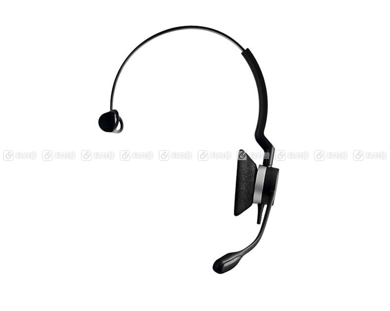 捷波朗 Jabra 话务耳机 BIZ 2300 MONO-PC 单耳 (黑色) 含PC双插线