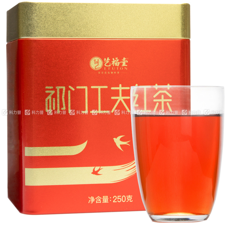 艺福堂 特级祁门红茶 250g/罐 14罐/箱 