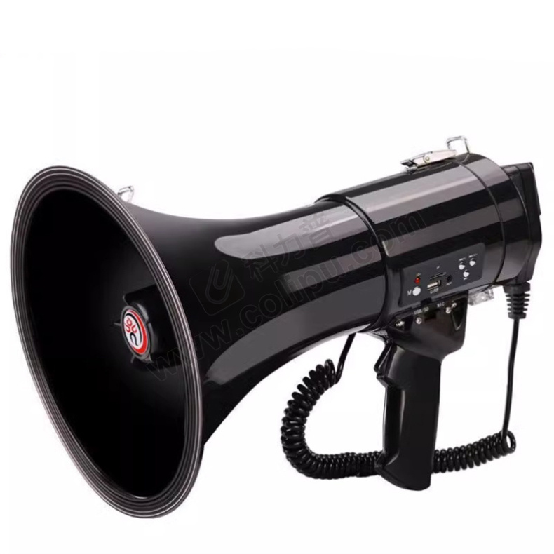 雷公王 喊话器50w大功率喇叭手持扩音器可插卡录音喇叭 cr