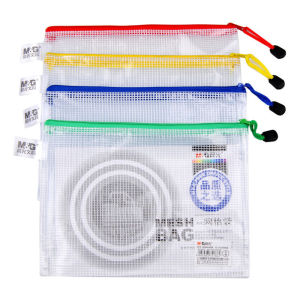 晨光 晨光 M＆G PVC拉链袋 ADM94508 A5 （红色、蓝色、黄色、绿色） （颜色随机）  A5  拉链袋