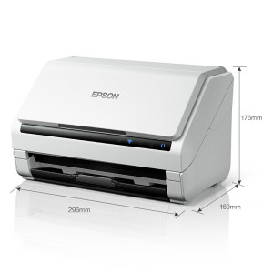 爱普生 EPSON A4幅面35ppm高速高清无线Wifi办公文档馈纸式扫描仪 DS-570WII 