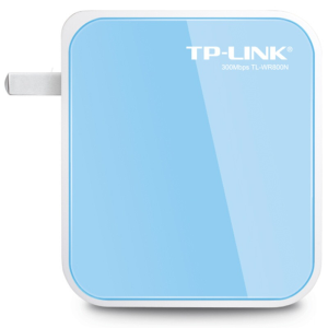 普联 TP-LINK 便携式无线路由 TL-WR800N 300M