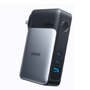 安克 安克 Anker 733全氮化镓65W超级充电器充电宝二合一 A1651 （黑色） 适用苹果华为手机电脑    移动电源