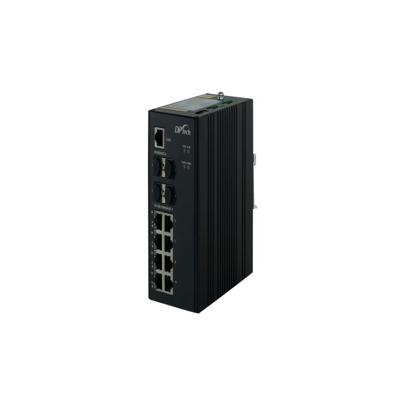 交换机 迪普/DPtech LSW2300-8GT4GP-I 光+电口 以太网 12