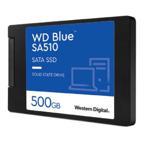 西部数据 笔记本台式机电脑 SSD固态硬盘 WDS500G3B0A SA510 SATA Blue系列 500GB