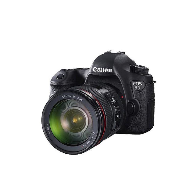 佳能/CANON EOS 6D 单反相机 全画幅 2000-2999万 3.0英寸 SD卡 单镜头套机 黑色