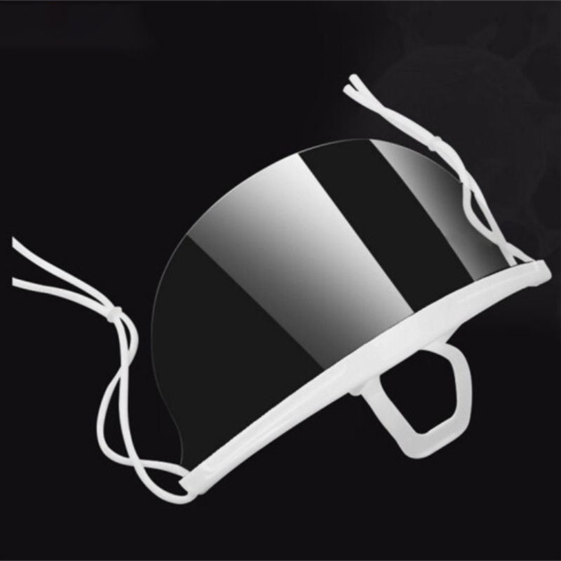 鸣固 餐饮厨房口罩防口水飞沫唾沫厨师口罩 普通双面防雾10个装--中国