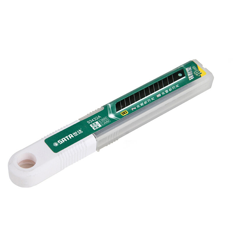 世达 SATA 10件套美工刀刀片13节 93432A 9x80MM-融创集采商城