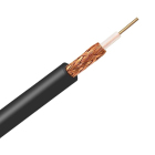 海乐 高频同轴电缆射频线馈线单屏蔽 RG58高频线 SYV50-3（SYV-50-1mm-T） 铜芯直径0.9mm 纯铜 100米/卷（米）