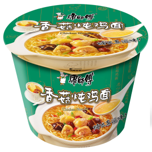 康师傅 康师傅 Master Kong 香菇炖鸡面/小鸡炖蘑菇 随机发货 经典  12桶/箱    方便面/速食食品
