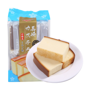 Aji Aji 长崎蛋糕 北海道牛奶味 330g／袋 12袋/箱   330g／袋 12袋/箱  饼干/糕点