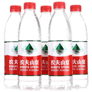 农夫山泉 饮用天然水 550ml/瓶  24瓶/箱 塑包