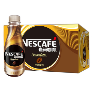雀巢 雀巢 Nestle 咖啡 268ml/瓶 15瓶/箱  （丝滑拿铁）  268ml/瓶 15瓶/箱  咖啡饮料