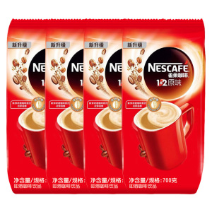雀巢 雀巢 Nestle 原味1+2速溶咖啡 700g/袋  12袋/箱  700g/袋  速溶咖啡