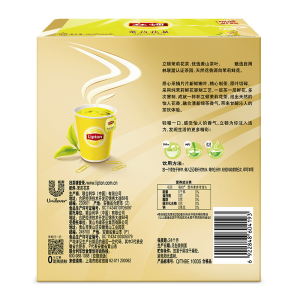 立顿 立顿 Lipton 茉莉花茶 S100 2g*100包/盒；12盒/箱   2g*100包/盒；12盒/箱  袋泡茶
